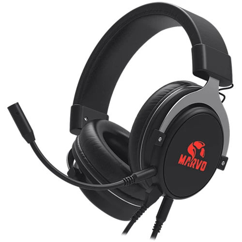 Наушники Marvo HG9052 Red-LED 7.1 Black (HG9052)