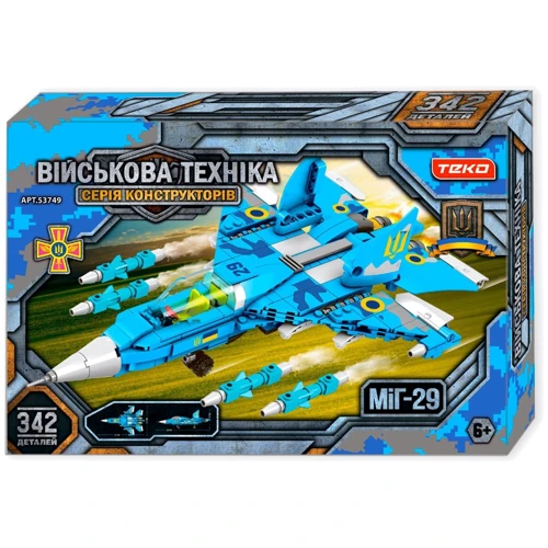 Конструктор Teko Военная техника 342 детали (53749)