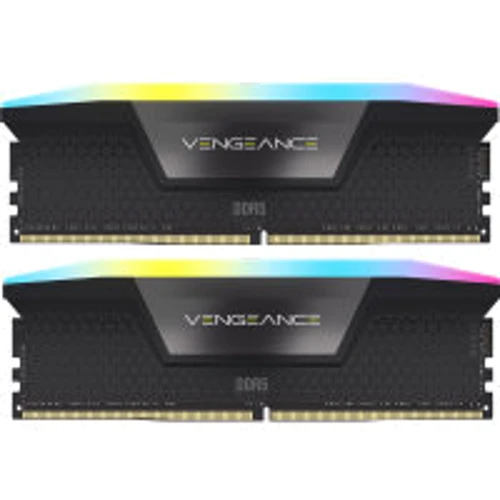 Corsair 96 GB (2x48GB) DDR5 5600 MHz Vengeance RGB Black (CMH96GX5M2B5600C40)