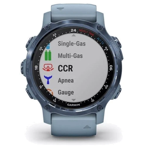 Смарт-часы Garmin Descent Mk2S Mineral Blue with Sea Foam Silicone Band (010-02403-07): Производитель Garmin