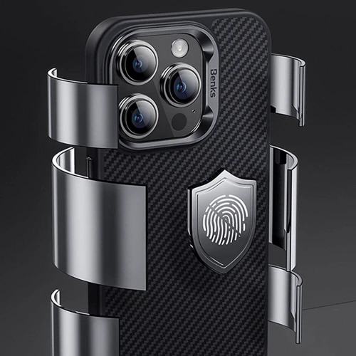 Чехол для iPhone Benks MagClap ArmorPro Case Black for iPhone 14 Pro фото 10