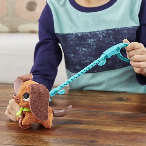 Інтерактивна іграшка Hasbro Furreal Friends маленький вихованець на повідку Щеня WALKALOTS LIL WAGS DOG B (E3503_E4771): Рекомендований вік від 4 років