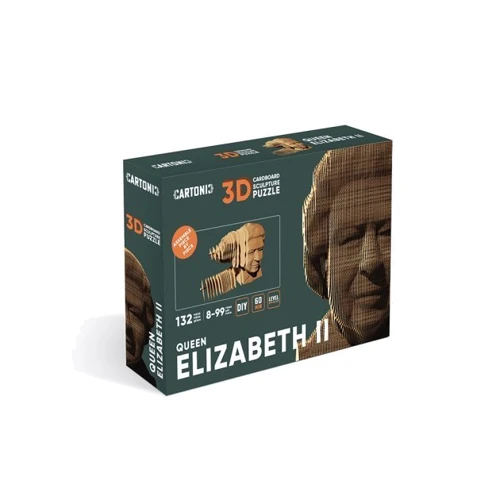 Картонный конструктор Cartonic 3D Puzzle QUEEN