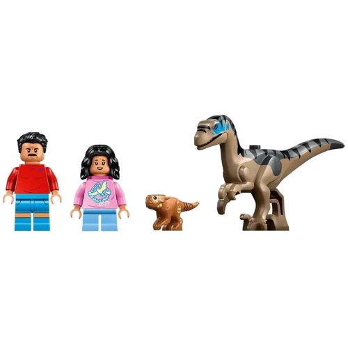 Конструктор LEGO Jurassic World Втеча по бездоріжжю від раптора (76972) фото 6