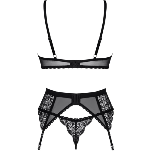 Комплект Obsessive Chemeris 3-pcs set Black, M/L