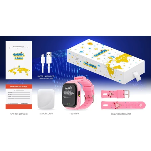 Смарт-часы GARMIX PointPRO-100 Pink: Материал корпуса Пластик