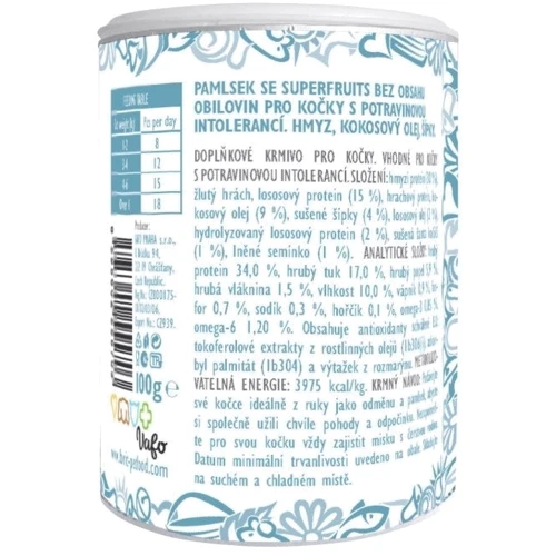Лакомство для кошек Brit Care Cat Snack Superfruits Insect насекомые 100 г (8595602555703): Свойства Улучшение пищеварения