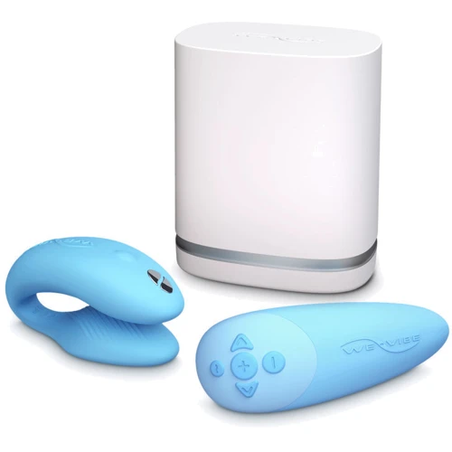 We-Vibe Chorus - сенсорний вібратор для пар з дистанційним управлінням, 7,8х3,3 см