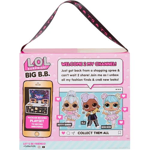 Ігровий набір з мега-лялькою L.O.L. SURPRISE! серії Big B.B.Doll Діджей (573067) фото 10