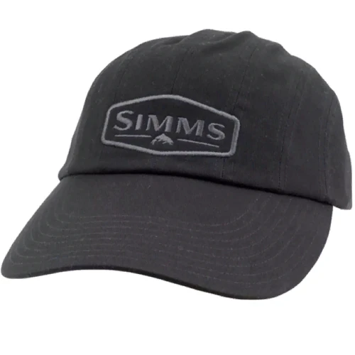 Мужская бейсболка Simms Double Haul черная (12214-001-00)