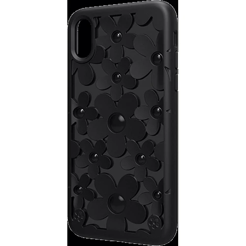 Чохол для iPhone SwitchEasy Fleur Aero-Tech PC+TPU Hybrid Case Black (GS-81-146-11) for iPhone X/iPhone Xs: Колір чорний