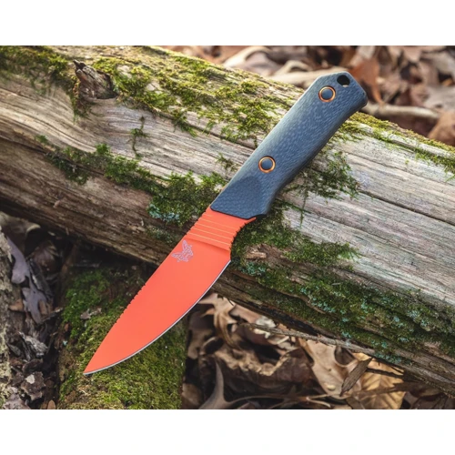 Нож Benchmade Raghorn (15600OR): Система блокировки Нет