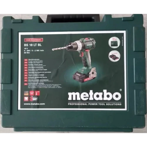 Шуруповерт Metabo BS 18 LT BL (602325550) фото 7