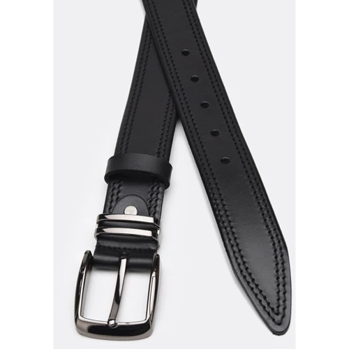 Мужской ремень Borsa Leather черный (Cv1gnn10): Пол Мужской