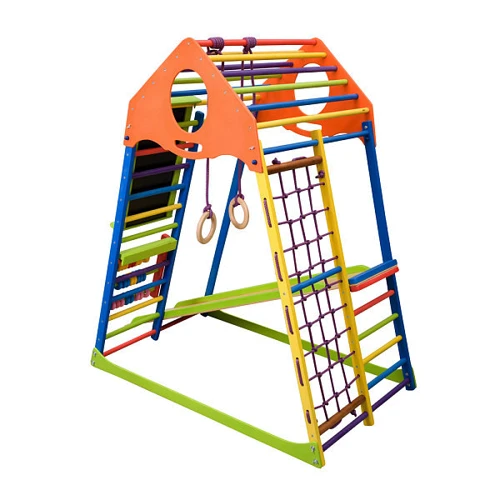 Детский спортивный комплекс SportBaby KindWood Color Plus фото 4