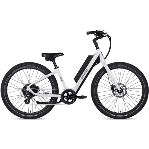 Електровелосипед 27.5" Aventon Pace 500 Step-Through рама - S 2022 White
