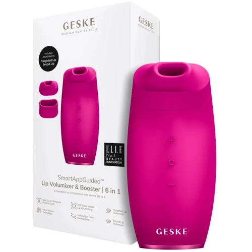 Устройство для увеличения объема губ GESKE Lip Volumizer&Booster 6в1 magenta