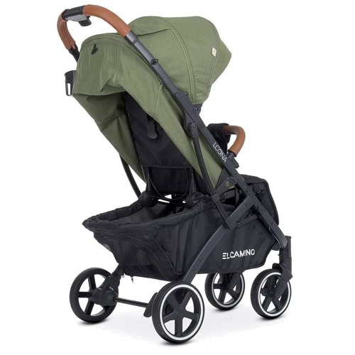 Коляска El Camino Loona ME 1090-1 Olive green: Количество блоков 1