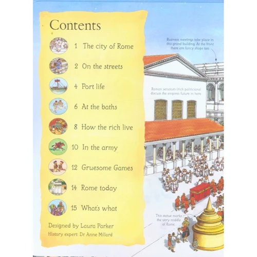 See inside: Ancient Rome: Виробник Usborne Publishing Ltd
