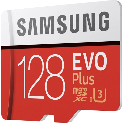 Карта пам'яті Samsung 128GB microSDXC Class 10 UHS-I U1 Evo Plus + adapter (MB-MC128HA / RU): Тип карти MicroSDXC