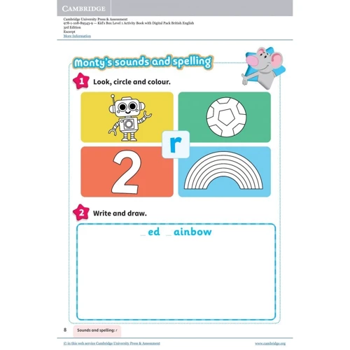 Kid's Box New Generation 1: Activity Book with Digital Pack: Обложка Мягкая