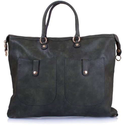 Жіноча сумка саквояж Amelie Galanti зелена (A981154-dark-green): Стать Женский