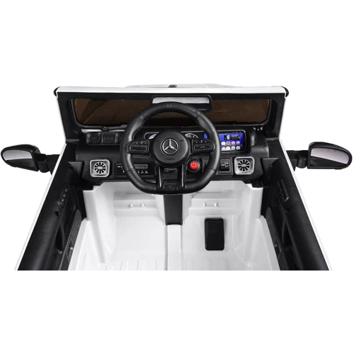 Детский электромобиль Bambi Racer Mercedes-Benz G63, белый (M 4180EBLR-1): Рекомендуемый возраст от 3 лет до 8 лет