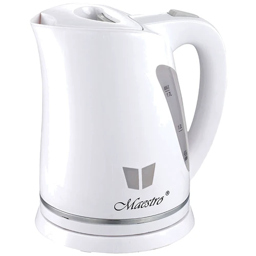 Электрочайник Maestro MR-038 White: Покрытие нагревательного элемента (материал) нержaвеющaя стaль