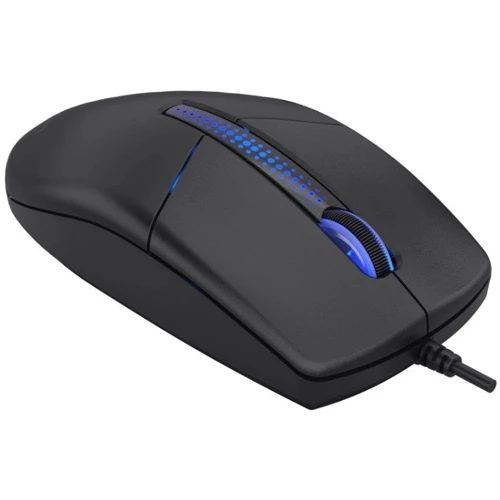 Мишка A4Tech N-530 USB Black: Тип сенсора оптический