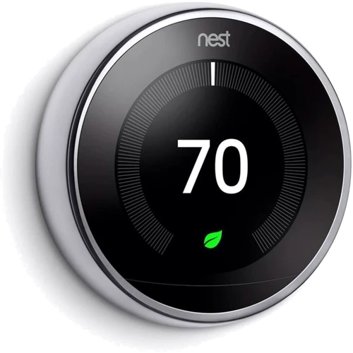 Nest Learning Thermostat 3nd Generation Polished Steel (T3019US) фото 3
