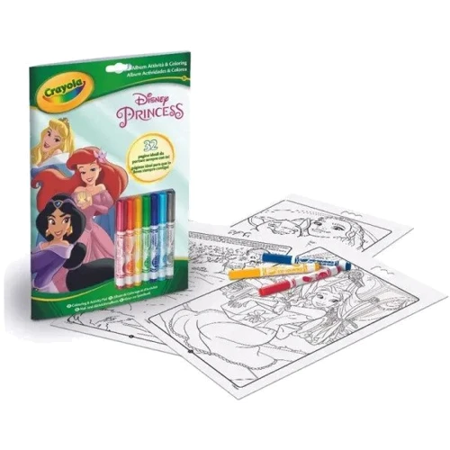 Раскраска Crayola Disney Princess 32 страницы (5807)