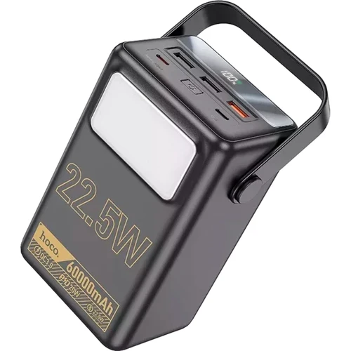 Внешний аккумулятор Hoco Power Bank 60000mAh J110 22.5W Black: Количество USB 4