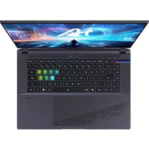 Ноутбук Gigabyte Aorus 16X 9KG 2024 (9KG-43UAC54SH) UA: Процессор Intel Core i7-13650HX (2.6 - 4.9 ГГц) / 14 - ядерный