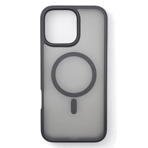 Чехол для iPhone BeCover Metal Buttons Case with MagSafe Black for iPhone 16 Pro Max (712099)