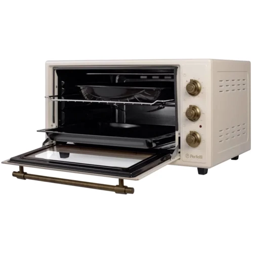 Электродуховка настольная PERFELLI LAGGIO 48 IVORY RETRO фото 5