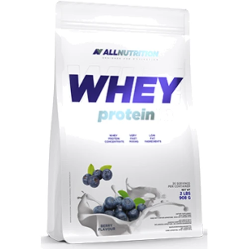 Протеин All Nutrition Whey Protein 908 g /27 servings/ Blueberry