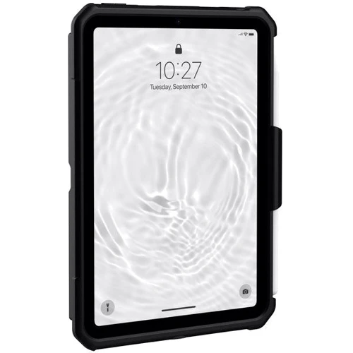 Аксессуар для iPad UAG Scout with Kickstand and Handstrap Black for iPad Mini 6 (124014114040): Особенности Складывается в подставку, отделение для стилуса, защита спереди, сзади и в углах, режим автопробужде