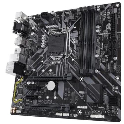 GIGABYTE H370M DS3H: Роз'єми на платі SATA 3.0, PCI Express x1, M.2