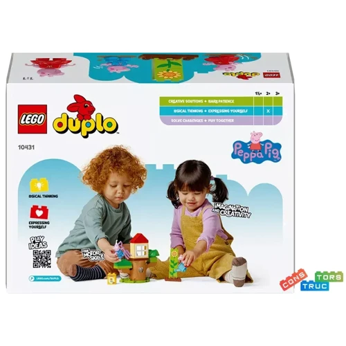 Конструктор LEGO DUPLO Peppa Pig Сад и домик на дереве Пеппы (10431) фото 8