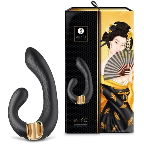 Вибратор-кролик Shunga Miyo Black