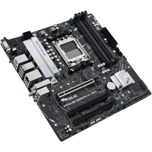 ASUS PRIME B650M-A WIFI: Разъемы на задней панели USB 3.2 Gen 1, USB 2.0, VGA