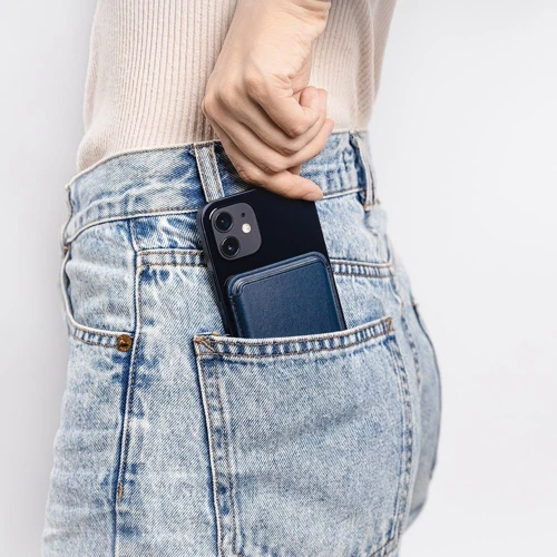 Чехол для iPhone Switcheasy MagWallet Navy Blue (GS-103-168-229-142) for iPhone 12/13 Series фото 11