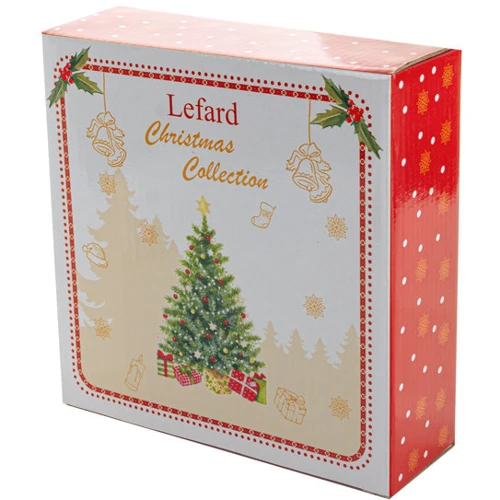Салатник Lefard Christmas Delight 16 см (985-131): Форма круглая