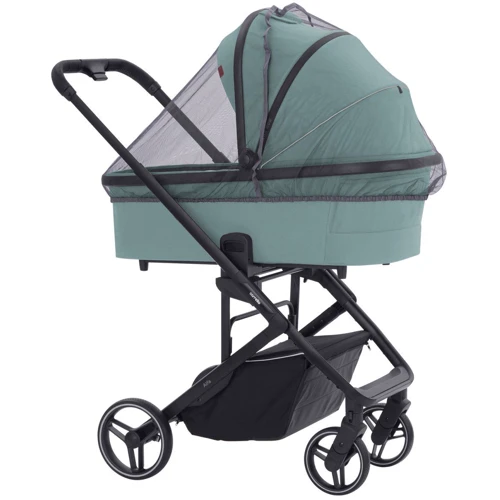 Універсальна коляска 3в1 Carrello Alfa CLR-6508 Parrot Green: Можливість встановлення люльки есть