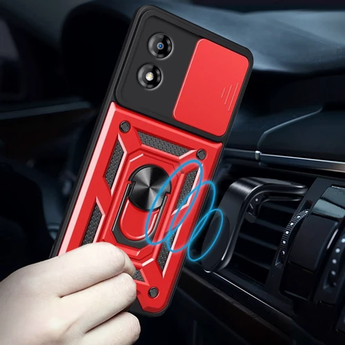 Чохол для телефона BeCover Military Red для Motorola Moto E14 (713055): Колір красный