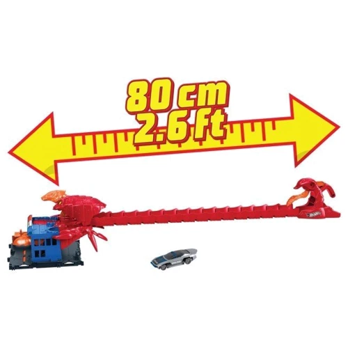 Ігровий набір Атака скорпіона серії Небезпечні істоти Hot Wheels HDR32: Тип прямая с трамплином