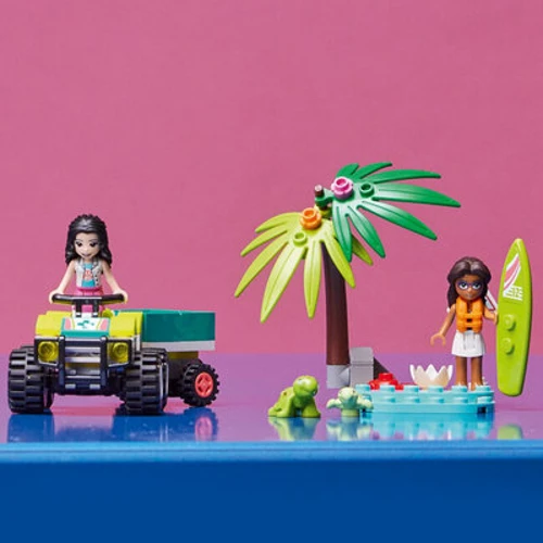 Конструктор LEGO Friends Автомобиль защиты черепах (41697): Количество деталей, шт. 90