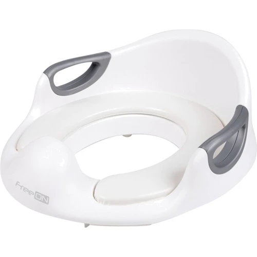 Сидение для унитаза FreeON White-Grey (38763)