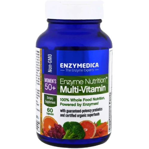 Enzymedica Enzyme Nutrition Multi-Vitamin Women's 50+ Мультивитамины и ферменты для женщин 50+ 60 капсул