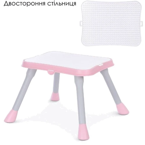 Стульчик для кормления Bambi pink (M 5672-8): Материал пластик